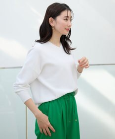 ANY 【5色展開】Ｖネックガーターニットプルオーバー