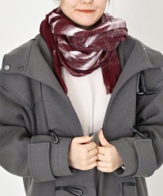 muto ニードルパンチ シルクウールストール