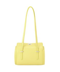 YECCA VECCA フェイクレザーミニボストンバッグ