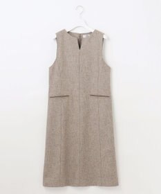 J.PRESS LADIES T/W シャブレーツイル ジャンパースカート