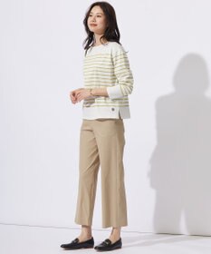 J.PRESS LADIES 【洗える】バスクボーダー カットソー