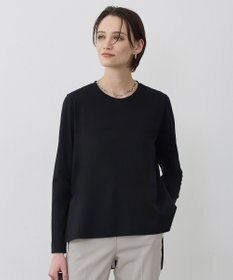 ICB L シフォンプリーツコンビ カットソー