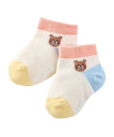 MIKI HOUSE HOT BISCUITS 【9-19cm / 靴下2足セット】ローカット ソックスパック2足セット
