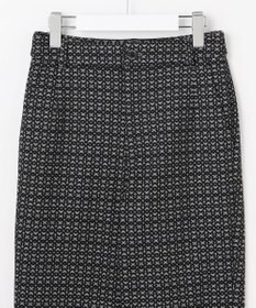 23区GOLF 【WOMEN】裏起毛ジャージーパンツ ストレッチ モノグラム 上品スタイル