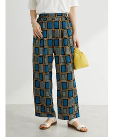 Green Parks アフリカン柄イージーパンツ