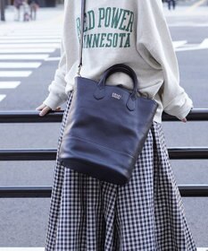 YUSHI EPICE-2WAY BAKETSU SHOULDER ハンドバッグ ショルダーバッグ 2WAY