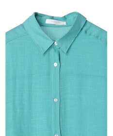 Green Parks ジャガードシアーシャツ