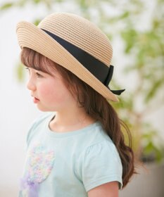 ANY KIDS 後ろ割れ リボン ブレード ハット