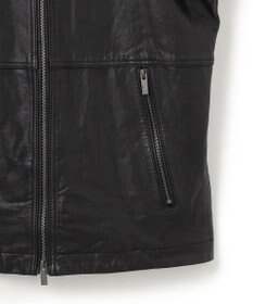 JOSEPH HOMME 新素材【シャツ感覚で羽織れる軽さ】シュリンクエアレザー　ブルゾン