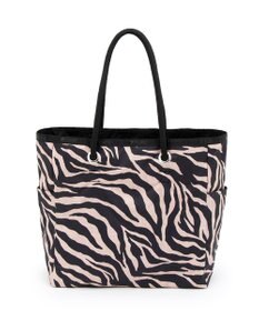 LeSportsac ML 2 WAY TOTE        /ラフィアゼブラ/ブラック