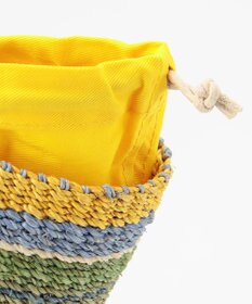 ONWARD CROSSET SELECT 【VIOLAd’ORO】MIRO アバカカラーボーダーバッグ L