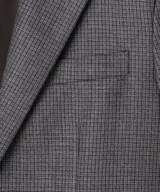 J.PRESS MEN 【定番 / セットアップ対応】マナードシルクホームスパン ガンクラブチェック ジャケット