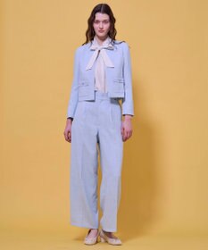 TOCCA 【八木アリサさん着用】【消臭】FROST MIST TWEED パンツ