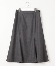 J.PRESS LADIES 【洗える】フラノハンドウォッシュ マーメイド スカート