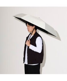 MOONBAT 【WEB限定】MIZUNO  (ミズノ) 無地 ロゴ 日傘 折りたたみ傘 自動開閉 1プッシュ パラソル 晴雨兼用  軽量 一級遮光 遮熱効果 遮光率100% UV遮蔽100%