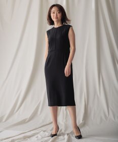 BEIGE， CINDY / クルーネックドレス