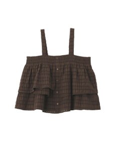 AMERICAN HOLIC シアーチェックビスチェ