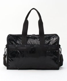 LeSportsac DELUXE MED WEEKENDER/ブラックシャイン