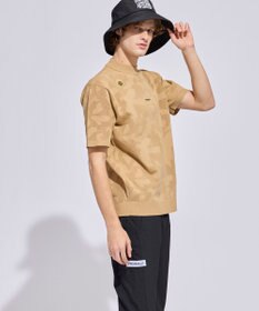 PW CIRCULUS 【MEN】ＤＯＶＥモチーフ ニットモックネック ゴルフ
