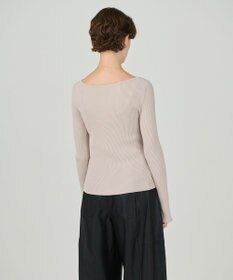 GRACE CONTINENTAL リブニットトップ