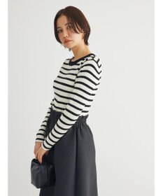 Green Parks ・ＥＬＥＮＣＡＲＥ　ＤＵＥニット＆ジャカードワンピース