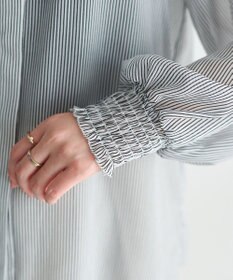 YECCA VECCA ラッフルレースブラウス