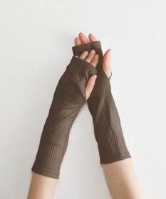 ORuKuBET organic cotton rib arm cover 【 UVカット・オーガニックコットン・日本製 】