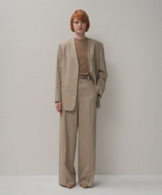 ATON WOOL SILK TWILL | カラーレスジャケット