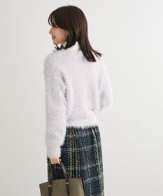 Green Parks ・Ｐｅｔｉｔ　Ｆｌｅｕｒ　シャギーニットカーディガン