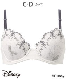 Wing ブラジャー 【ディズニー】 自然なまるみシルエット ソフトなつけごこち 【ナチュラルアップブラ】 ミッキーマウス KB2063 ウイング／ワコール