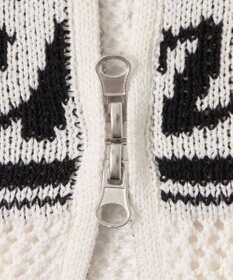 WEGO メッシュラグランニットパーカー