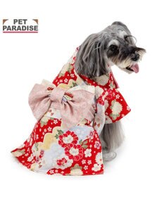 PET PARADISE ペットパラダイス 菊 牡丹 着物 小型犬