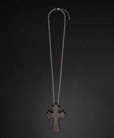 WEGO 【ユニセックス着用ITEM】MPUエンボスロゴクロスネックレス