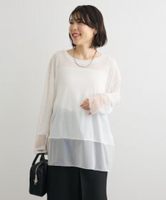 Green Parks シアーチュールドッキングプルオーバー