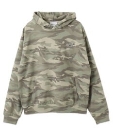 WEGO 【ユニセックス着用ITEM】パターンメタルワンポイントプルパーカー