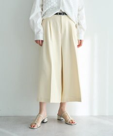 YECCA VECCA ベルトSETクロップド丈パンツ
