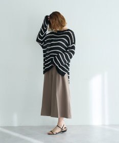 YECCA VECCA ベルトSETクロップド丈パンツ