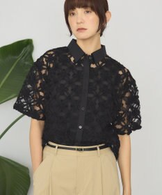 AMERICAN HOLIC アートレース半袖シャツ
