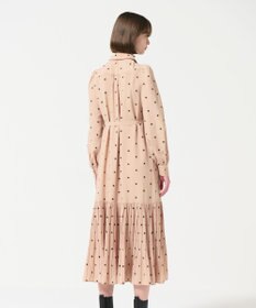 GRACE CONTINENTAL ベルト付刺繍ロングワンピース