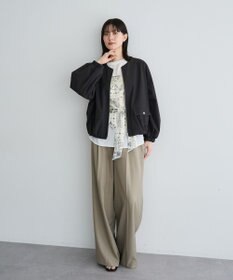 YECCA VECCA [撥水]バルーンブルゾン