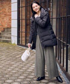 ANY L 【フード取り外し可能】楽映えリッチロング丈ダウン