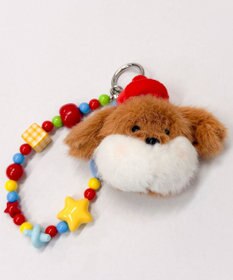 WEGO わんこぬいぐるみビーズキーホルダー