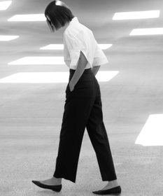 23区 【エステータ】THOMAS MASON ダブルカフス ハーフスリーブシャツ