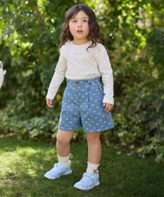 ANY KIDS チュールフリル 長袖Tシャツ