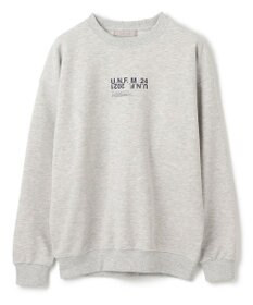UNFILO MENS 【男女兼用】グラフィックプリント スウェットTEE [24年秋冬商品]