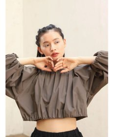 Green Parks ■ＥＳＣＡＲ　ギャザーショートプルオーバー