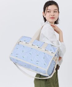 LeSportsac DELUXE MED WEEKENDER/ジャスミンストライプ