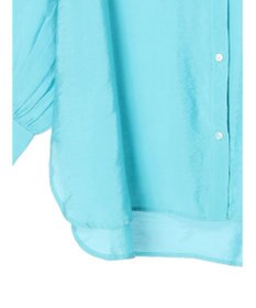 Green Parks レギュラーカラーシアーシャツ