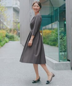 Tiaclasse 【おのののかさん・安田美沙子さん着用】リボンキルティングパンプス　レインシューズ