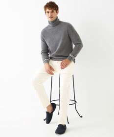 JOSEPH ABBOUD MOUNTAIN 【SPACE／UNISEX】ピュアカシミアアンダイド タートルネック